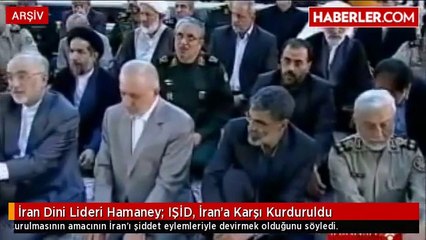 İran Dini Lideri Hamaney: IŞİD, İran'a Karşı Kurduruldu