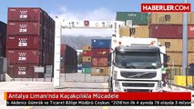 Antalya Limanı'nda Kaçakçılıkla Mücadele