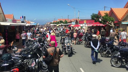 Montalivet (33) : les Bikers ont fait le show