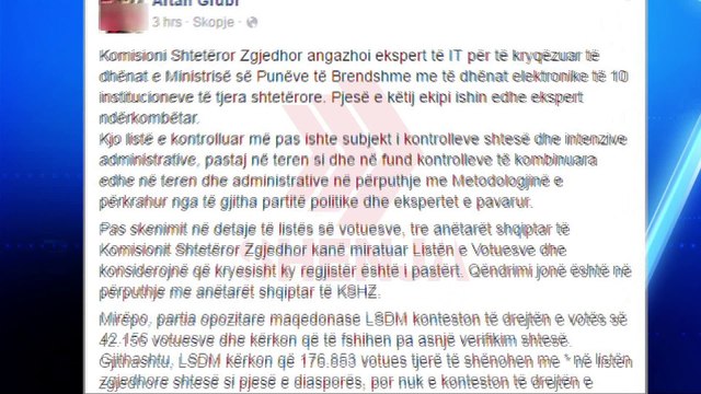 Pastrimi i Listës Zgjedhore në kurriz të diasporës shqiptare