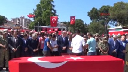 Ordu Ünye Şehit Uzman Çavuş Kerim Örtücü Son Yolculuğuna Uğurlandı