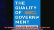 complete  The Quality of Government Corruption Social Trust and Inequality in International
