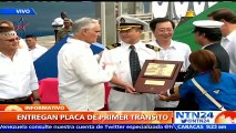 Cubrimiento NTN24 | Buque chino inicia tránsito inaugural de la ampliación del Canal de Panamá