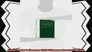 behold  Stock Traders Almanac 2016 Almanac Investor Series