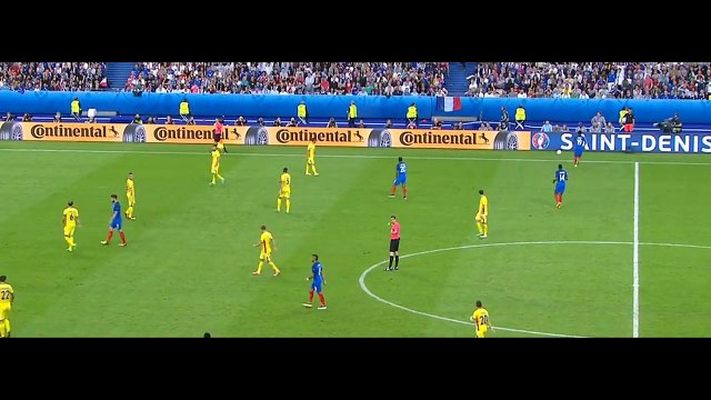 Kingsley Coman Vs Romania (EURO 2016)