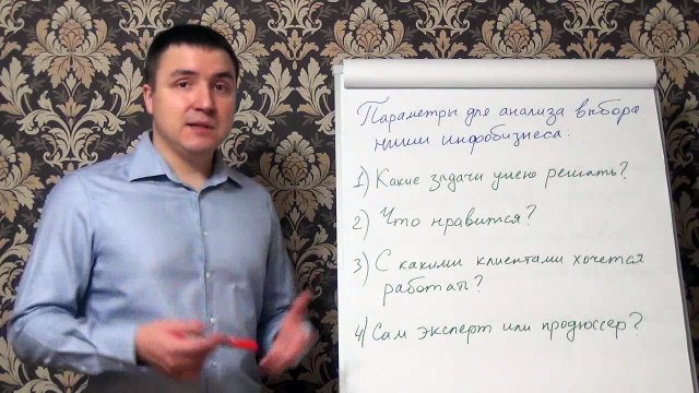 Евгений Грин — Параметры для анализа выбора ниши для инфобизнеса