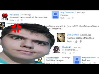 Reading Mean Comments....