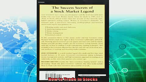 complete  How to Trade In Stocks