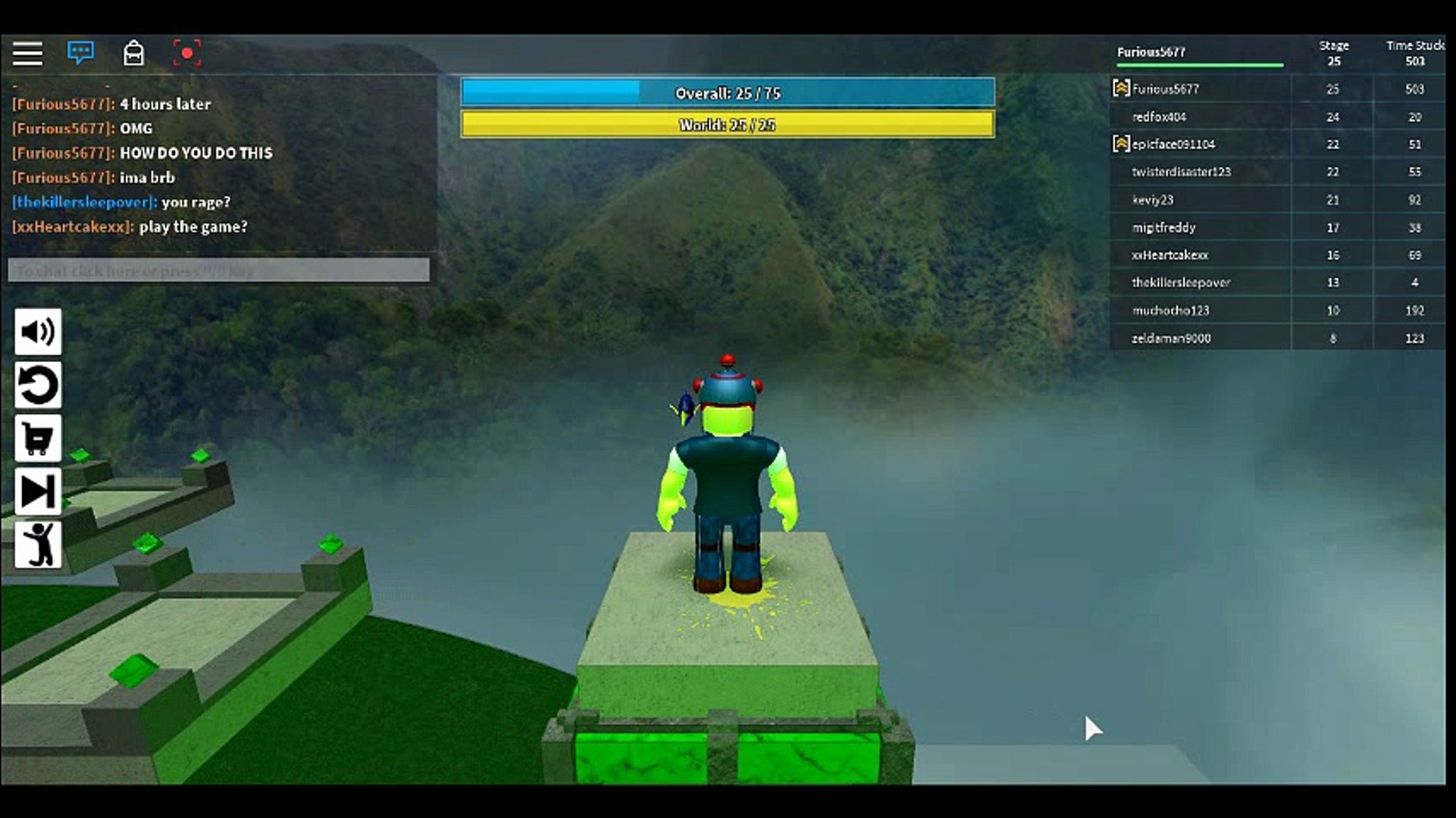 I Made It I Roblox Obby Worlds Video Dailymotion - free items obby prize at the end roblox