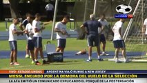 Gran enfado de Messi con los dirigentes del fútbol de Argentina • Copa América 2016