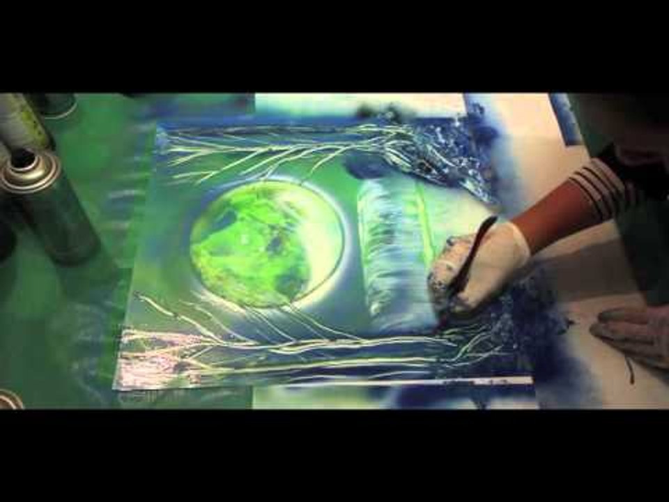 Spray Painting - Waterfall by Stella Spray Paint