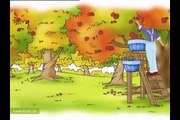 çizgi film - Caillou - elma toplamaya gidiyor