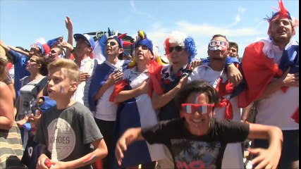 Le JT de l'Euro : 40 000 supporters des Bleus à la fan zone de Marseille pour France-Irlande