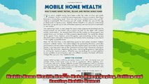 book online   Mobile Home Wealth How to Make Money Buying Selling and Renting Mobile Homes