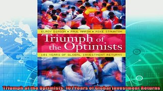 complete  Triumph of the Optimists 101 Years of Global Investment Returns