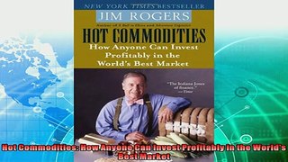 there is  Hot Commodities How Anyone Can Invest Profitably in the Worlds Best Market