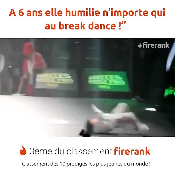 A 6 ans elle humilie n'importe qui au break dance