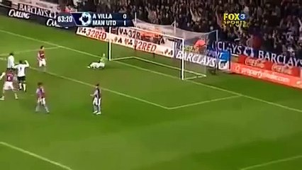 Paul Scholes 'Magical Goal' Vs Aston Villa