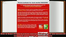 complete  How to Make Money in Stocks Success Stories New and Advanced Investors Share Their