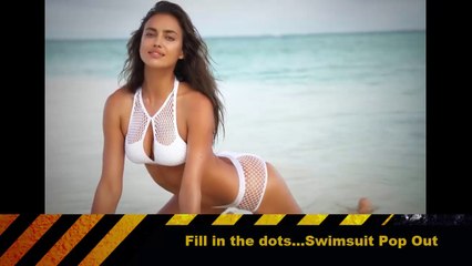 Fill in the dots...Swimsuit Pop Out