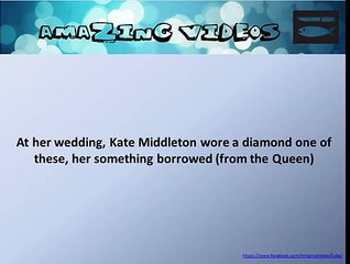 At her wedding, Kate Middleton wore a diamond one of these, her something borrowed # Quiz # Questio