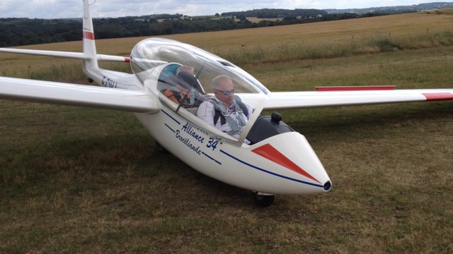 Premier vol à voile avec les Planeurs de Brocéliande