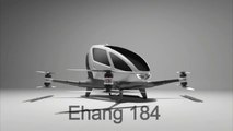 Le drone Ehang 184 sera le taxi du futur