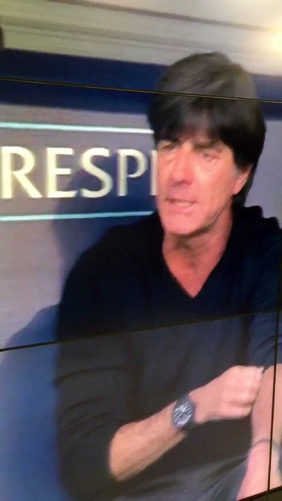 Joachim Low was at it again during Germany 3-0 win over Slovakia