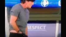 Joachim Low jogi löw jogi low Sniffs his Armpits  Germany vs Slovakia Euro3 0 2016 6/26/16