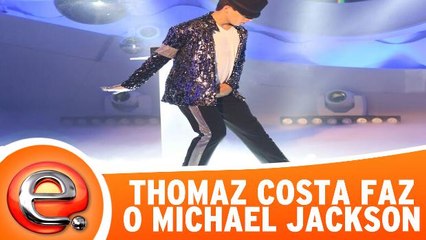 Thomaz Costa dança Michael Jackson na final do Dance Se Puder