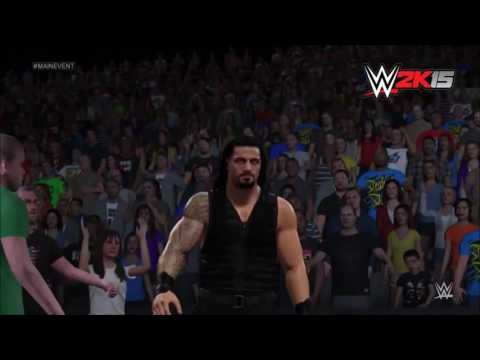 all of Roman Reigns Entrances WWE 2k14-16COUNTDOWN TO WWE 2K17