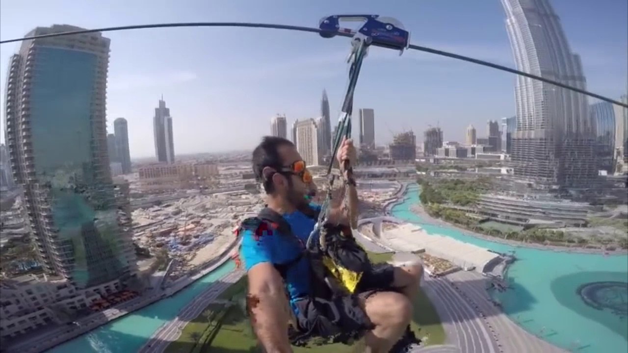 Tyrolienne X-LINE à Dubai