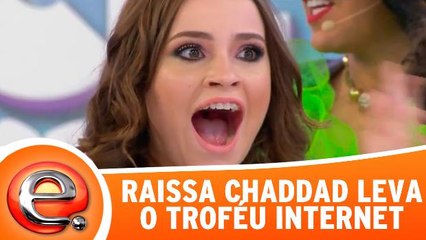 Raissa Chaddad fatura o Troféu Internet do Dance Se Puder