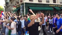 Euro 2016 Irish and French supporters 