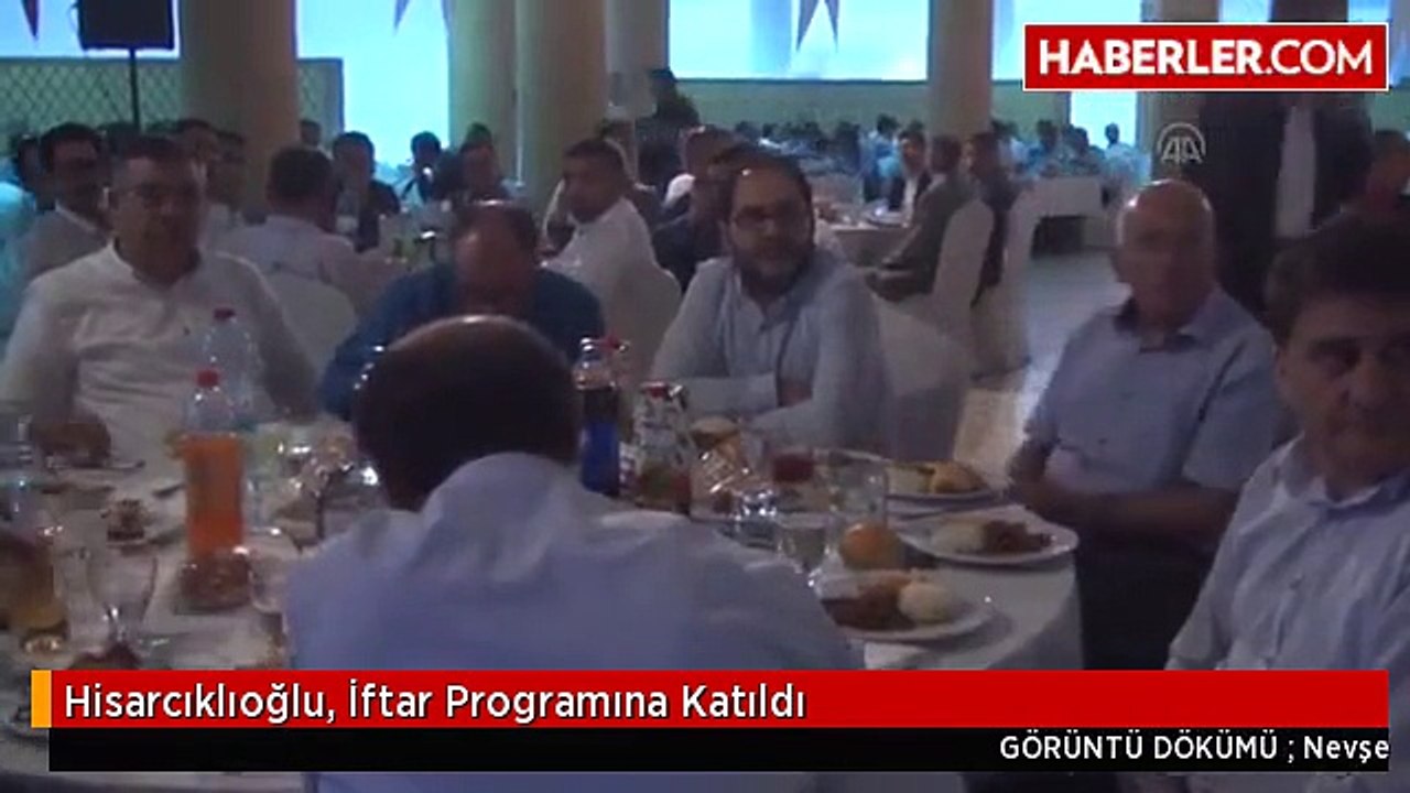 Hisarcıklıoğlu, İftar Programına Katıldı