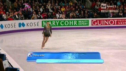 ISU WORLD 2013 - LADIES FP -24/26- Yuna KIM - 16.03.2013