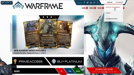 Hack de Warframe Platinum Hack