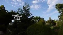 Drone Crashes Phantom 4 intentionally crashed into swimming pool