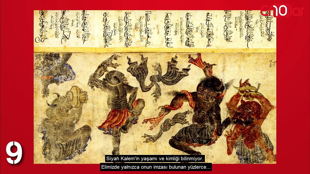 Dünyanın En Esrarengiz Ressamı 'İnsanlar ve Cinlerin Ustası' Mehmed Siyah Kalem'in 10 İlginç Çizimi