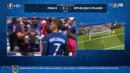 Euro 2016 / France vs République d'Irlande [ 2-1 ] Le résumé Du Match 26/06/2016.
