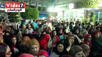بالفيديو.. مئات الطلاب يهتفون ضد التعليم اعتراضا على تأجيل امتحان الديناميكا