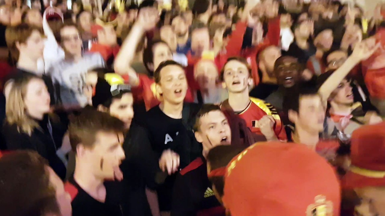 Ambiance à la Bourse après Hongrie-Belgique