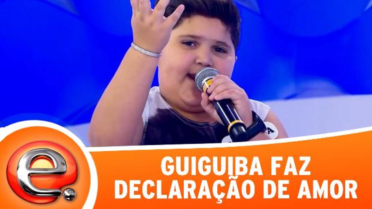 Guiguiba faz declaração de amor no Famosos da Internet!