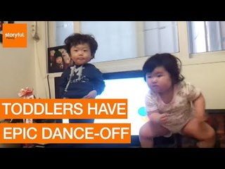Adorable Toddlers Have Epic Dance-Off