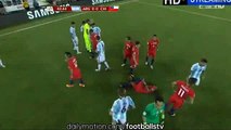 Marcos Rojo Gets Red Card - Argentina vs Chile - Copa America Final - 27/06/2016