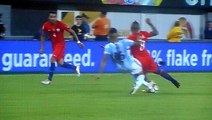 Marcos Rojo Controversial Red Card vs Chile!