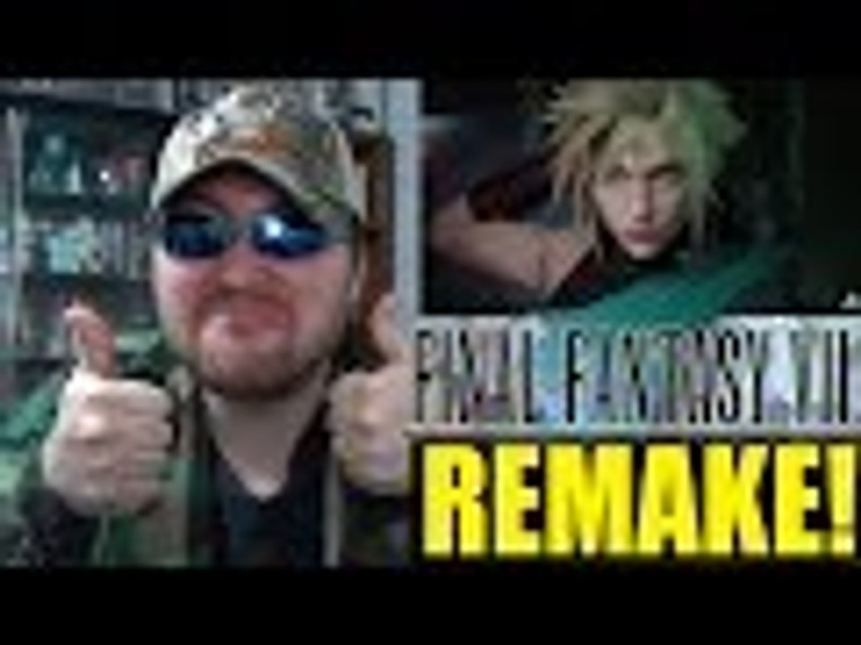 Final Fantasy 7 Remake Gameplay Trailer 2015 - PS4 Final Fantasy VII REACTION!!! (BBT)