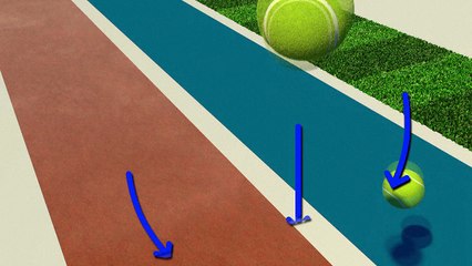 Las canchas de tenis