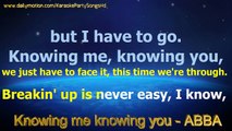 Knowing me knowing you - ABBA - Karaoke Party Songs HD