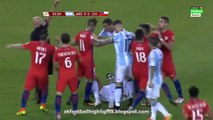 Marcos Rojo Horror Faul & Red Card HD - Argentina vs Chile 26.06.2016 HD